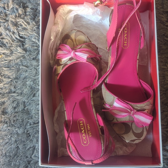 Coach wedge heels - Picture 5 of 6